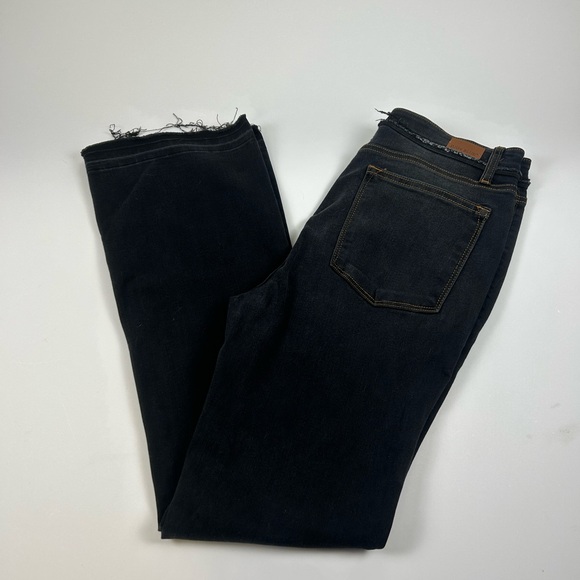 Judy Blue WMNS SZ 11/30 Slim Bootcut Casual Raw Hem Denim Solid Jeans - Picture 1 of 10